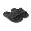 Badesandale UNDER ARMOUR "UA M Locker V SL", Gr. 47,5, schwarz (schwarz, schwarz, schwarz), Synthetik, sportlich, Schuhe
