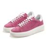 Sneaker ELBSAND "Schnürschuh", Damen, Gr. 36, pink, Obermaterial: 95% Ziegenleder, 5% Schafsleder. Futter: 100% Lederimitat. Decksohle: 100% Schafsleder. Laufsohle: 100% Synthetik, unifarben, casual, Schuhe, Schnürhalbschuh,Freizeitschuh aus Leder...