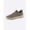 Sneaker JANA, Damen, Gr. 37, grau (taupe), Synthetik, sportlich, Schuhe