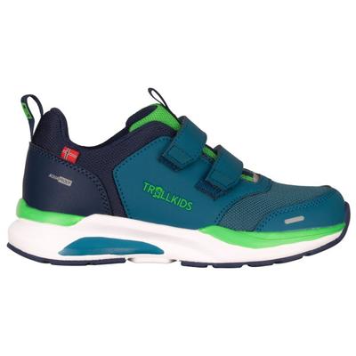 Trollkids - Kid's Flekkefjord Hiker - Freizeitschuhe 27 | EU 27 blau/grün Image