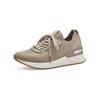 Sneaker TAMARIS "Tamaris Sneaker Textil", Damen, Gr. 37, weiß (ivory), Textil, casual, Schuhe