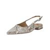 Pumps HÖGL "Högl Pumps Leder", Damen, Gr. 39, grau (taupe), Leder, casual, Schuhe