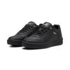 Sneaker PUMA "Court Classy Sneakers Damen", Gr. 37.5, rosa (schwarz rose gold metallic), Obermaterial: Synthetik; Futter: Textil; Innensohle: Textil; Laufsohle: Gummi, Schuhe