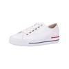 Sneaker PAUL GREEN "Paul Green Sneaker Glattleder", Damen, Gr. 37,5, weiß, Glattleder, casual, Schuhe