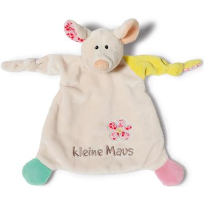 Schmusetuch NICI "My First NICI Kollektion, Maus Mincy, kleine Maus", Baby, beige (natur), Polyester, Schnuffeltücher, mit aufgestickten Augen Image