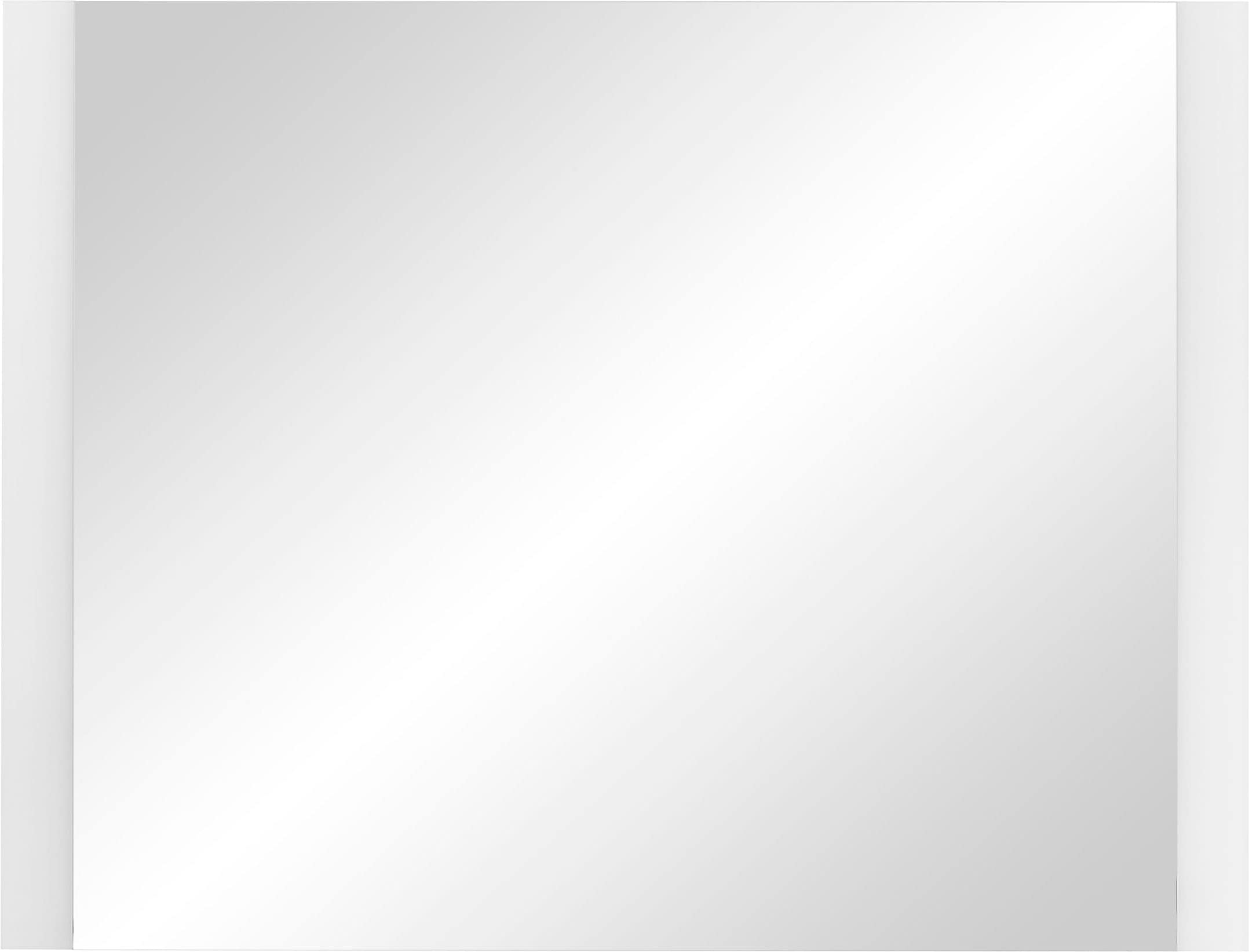 LED-Lichtspiegel SCHILDMEYER "Star", transparent (weiß), B:100cm H:72cm T:3cm, FSC-zertifizierter Holzwerkstoff, Spiegel