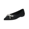 Ballerina STEVE MADDEN "STEVE MADDEN Ballerinas Textil", Damen, Gr. 36, schwarz, Textil, elegant, Schuhe
