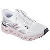 Slip-On Sneaker SKECHERS "GLIDE-STEP ALTUS-FAST LANE", Damen, Gr. 35, bunt (weiß, schwarz, rosa), Textil, sportlich, Schuhe, Laufschuh, Trainingsschuh mit dämpfender Glide Step Sohle