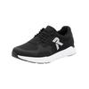 Sneaker RIEKER "Rieker Sneaker Textil", Herren, Gr. 45, schwarz (schwarz, weiß), Textil, casual, Schuhe
