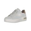 Sneaker GABOR COMFORT "Gabor Comfort Sneaker Leder", Damen, Gr. 40,5, weiß, Leder, casual, Schuhe