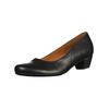 Pumps GABOR COMFORT "Gabor Comfort Pumps Leder", Damen, Gr. 39, schwarz, Leder, casual, Schuhe