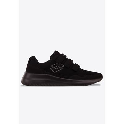 Sneaker LOTTO, Gr. 41, schwarz (schwarz, dunkelgrau), Textil, Synthetik, sportlich, Schuhe, - besonders leicht & bequem Image