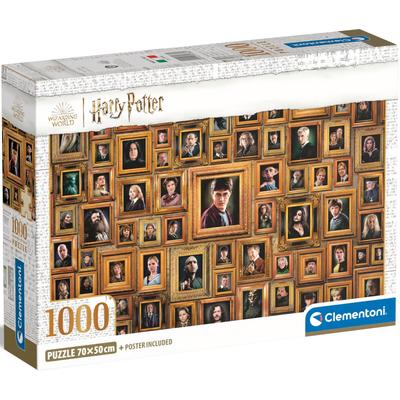 Puzzle CLEMENTONI "Impossible, Harry Potter Compact, mit neuer Compact Box", bunt, Puzzles, KinderB:70cm H:50cm, Made in Europe, B:70cm H:50cm Image