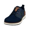 Sneaker BUGATTI "bugatti Sneaker Textil", Herren, Gr. 44, blau (dunkelblau), Textil, casual, Schuhe