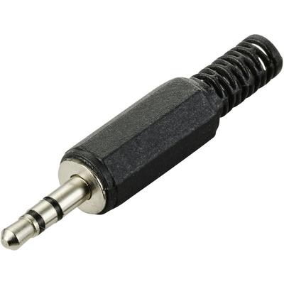 Tru Components - TC-10338320 Klinken-Steckverbinder 3.5 mm Stecker, gerade Polzahl: 1 Stereo 1 St. Image