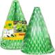 Confezione da 20 coperture trasparenti in plastica verde per piante - Protezione da lumache,