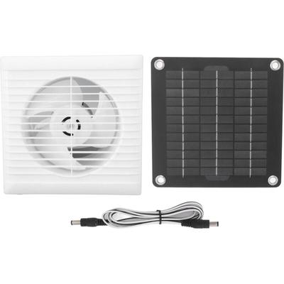 Jeffergarden - Solar-Abluftventilator, IP67, wasserdicht, 15,2 cm, sicher, 10 w, 12 v, Image