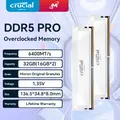 Crucial Pro DDR5 RAM 2x16GB 2x32GB 6000 6400MHz Memoria da gioco desktop overclocking, compatibile con Intel XMP 3.0 e AMD Expo
