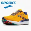 Brooks Ghost 16 Herren-Laufschuhe Generation Atmungsaktives Mesh Trendy All-Match Orange Outdoor-Sportschuhe Casual Sneakers