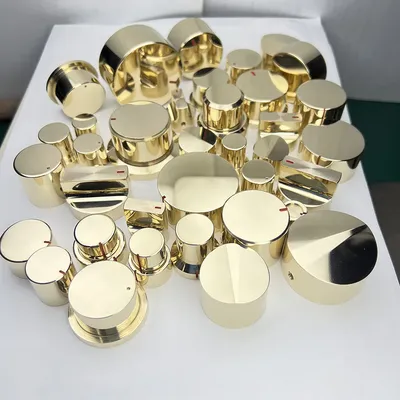 Hi-Fi Audio Solid Brass Volume Knob for Potentiometers - D/Spline Shaft