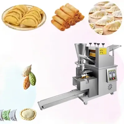 Knödelherstellungsmaschine Pie Forming Perogie Maker Machin Empanada Machine Automatische Machen Sie Samosa Folding Empanadas Big Patty USA