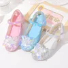 Party kleider Schuhe Ferse Mädchen Glitzer elegante Mädchen Absätze Schuhe Kinder schuh niedrige Absätze Bogen Pailletten Kinder High Heels 3-12 Jahre alt