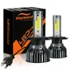 Heyword 2 pezzi LED H4 H7 faro per auto H1 lampadina a LED H8 H11 9005 HB3 9006 HB4 9007 9004 HB1 H3 HB5 H13 luci a led 30000LM lampada Turbo