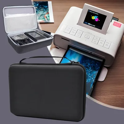 EVA-Reise-Schutzhülle mit Aufbewahrungstasche, kabelloser kompakter Fotodrucker, tragbare Tasche für Canon Selphy CP1200 CP1300 CP1500