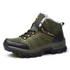 Winter Männer Stiefel High-Top Tragen-Beständig Wanderschuhe Outdoor Große Größe Plus Samt Warme Stiefel Männer Wandern Casual sport Schuhe