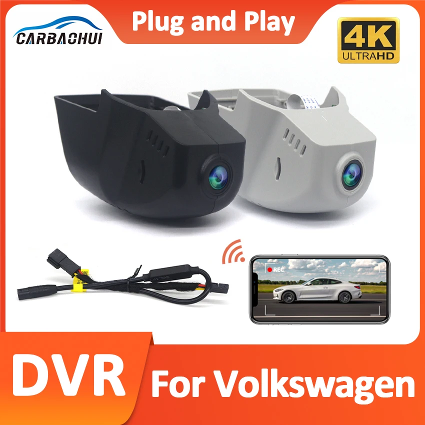 Stecker und spielen HD 4k 2106p Auto DVR Dash Cam Auto Kamera Für Volkswagen vw Atlas passat tiguan touran b6 b7 b8 mk2 380tsi 2017 ~ 2023 Image