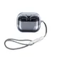 Custodia trasparente per auricolari per Samsung Galaxy Buds 3 Pro Custodia in TPU trasparente per cuffie per Galaxy Buds 3Pro Custodia protettiva