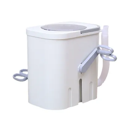 Electricity-free manual washing machine small household student dormitory hand crank pedal