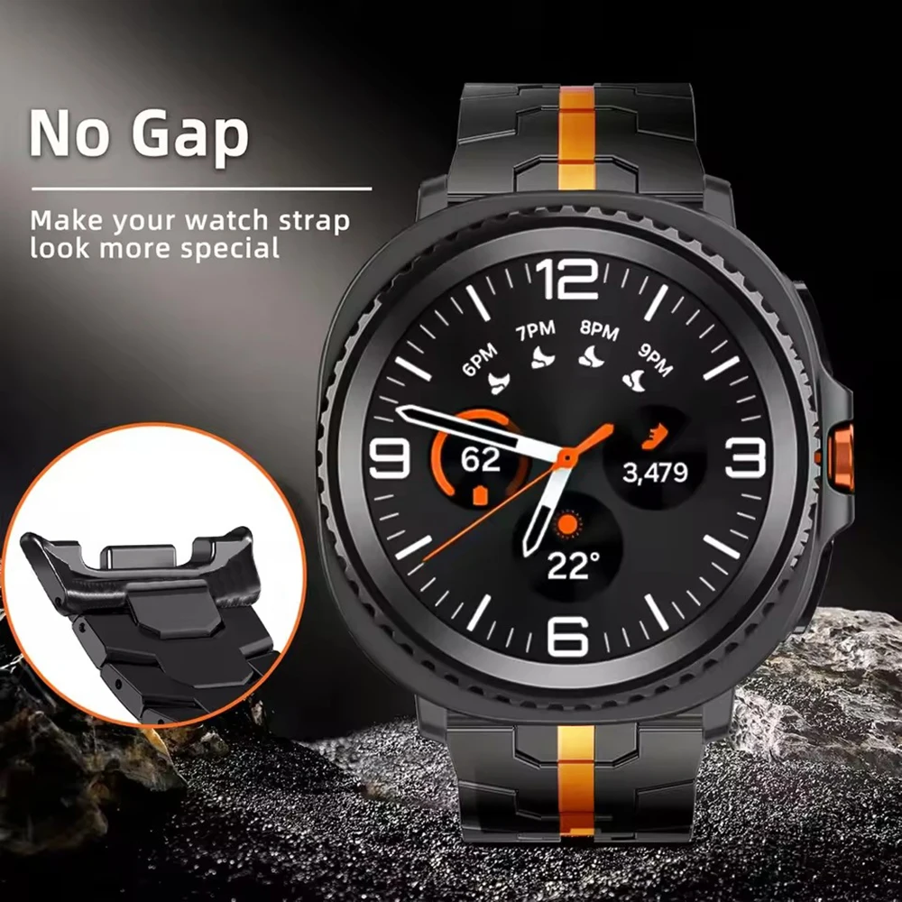 Titan-Edelstahlarmband für Samsung Galaxy Watch8 Ultra2 Armband Luxusarmband für Galaxy Watch8 Classic Zubehör Image