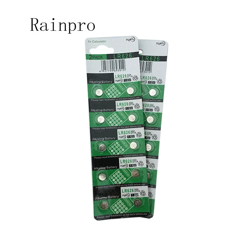 20 teile/los ag4 sr626sw lr626 377 377a 377s 177 Knopf batterie für elektronische Uhr. Image