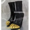 Gold Metall Zehen Neuheit Stiefel Frauen Mode runde Zehen zurück Reiß verschluss Mitte Wade Schuhe Damen raffinierten Punk sexy Stiletto High Heels Stiefel
