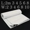 Große weiße Plane, individuell, 3 x 5, 6, 4, 8 m x 8, 10, 12, Outdoor-Zelt, Sonnenschutz, Segel, Markise, Camp-Plane, wasserdicht, UV-Regenschutz, Baldachin