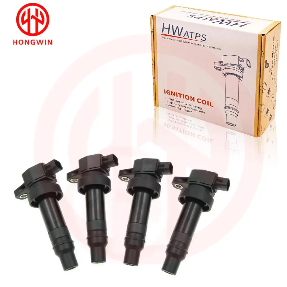 4-teiliges Set Zündspule 27301-2B010 273012 B010 Für Hyundai Accent Elantra GT i30 Kia Soul Rio Forte Koup Cee'D 1,6 L 2010-2019 Image