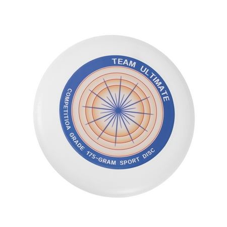 Unique Bargains 1 Pc Round Flying Disc 10.63 Red Blue