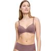 Bügelloser BH TRIUMPH "Flex Smart P EX", Damen, Gr. 4, N-Gr, rosa (rose braun), Microtouch, Obermaterial: 46% Polyester, 35% Polyamid, 19% Elasthan, modisch, BHs, leicht und anschmiegsam