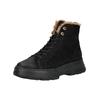 Schnürstiefelette PAUL GREEN "Paul Green Stiefelette Nubukleder", Damen, Gr. 38, schwarz, Nubukleder, casual, Schuhe