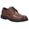 Schnürschuh JOSEF SEIBEL "Erroll 50", Herren, Gr. 47, braun (cognac), Leder, used, casual, Schuhe, Freizeitschuh, Komfortschuh mit TEX-Membrane