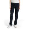 Straight-Jeans TOM TAILOR "LIVA", Damen, Gr. 26, Länge 30, blau (clean rinsed blau denim), Denim/Jeans, Obermaterial: 99% Baumwolle, 1% Elasthan. Futter: 100% Baumwolle, unifarben, casual, straight fit knöchellang, Jeans, im Five-Pocket Style
