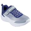 Sneaker SKECHERS "MICROSPEC ADVANCE", Kinder, Gr. 33, blau (navy, grau), Lederimitat, Textil, sportlich, Schuhe