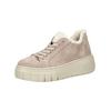 Plateausneaker GABOR "Gabor Sneaker Veloursleder/Textil", Damen, Gr. 41, beige (dunkelbeige), Veloursleder, Textil, casual, Schuhe