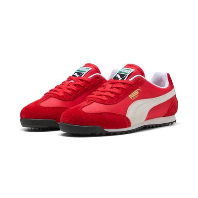 Sneaker PUMA "ARIZONA NYLON", Gr. 42, for all time rot, puma weiß, puma gold, Textil, mehrfarbig, sportlich, Schuhe Image