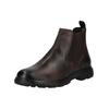 Stiefelette GEOX "Geox Stiefelette Leder/Textil", Herren, Gr. 43, braun (coffee), Leder, Textil, casual, Schuhe
