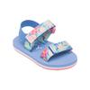Sandale ROXY "Tw Roxy Cage", Gr. 10(27), blau misty, Obermaterial: 90% Polyester, 10% Kunststoff, Futter: N/A, Laufsohle: 100% EVA, Schuhe