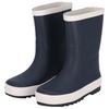Gummistiefel APOLLO "KINDER STIEFEL", Kinder, Gr. 21/22, blau (navy), Obermaterial: 100% Gummi, unifarben, casual, Schuhe, Regenschauer ist kein Hindernis