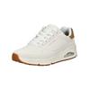 Sneaker SKECHERS "Skechers Sneaker Lederimitat", Herren, Gr. 50,5, braun (weiß, braun), Lederimitat, casual, Schuhe
