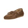 Bootsschuh PAVEMENT "Pavement Halbschuhe Veloursleder", Damen, Gr. 39, braun (mittelbraun), Veloursleder, casual, Schuhe